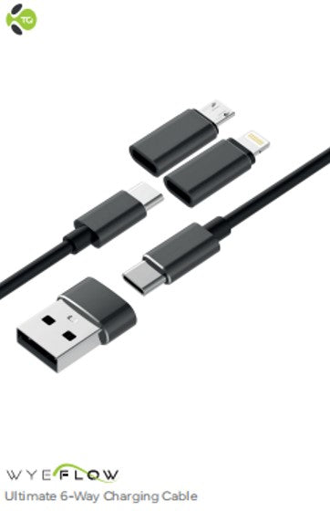 WYEFLOW Ultimate 6-Way Charging Cable