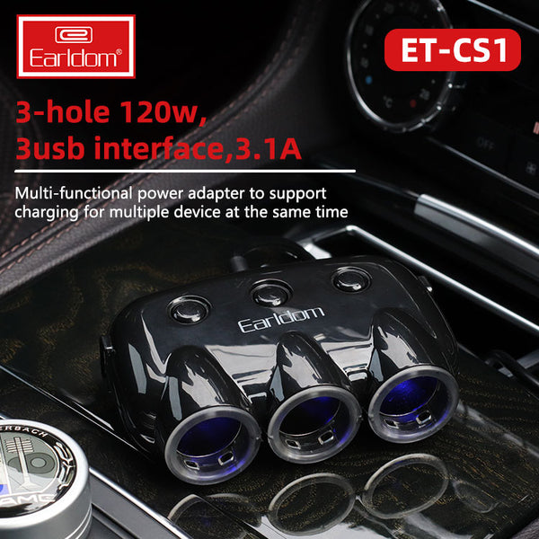Earldom 2USB IN-CAR Socket - ET-CS1