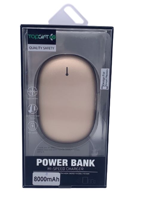 Hand Warmer Power Bank - 8000 mAh