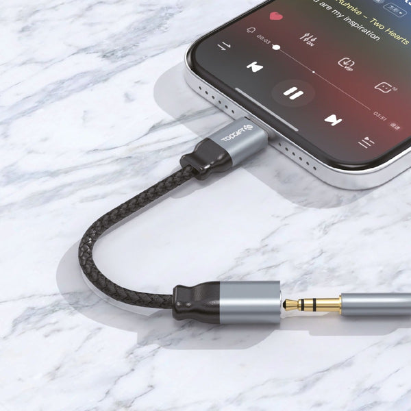 WYEFLOW USB-C to 3.5mm Aluminium Alloy Adapter