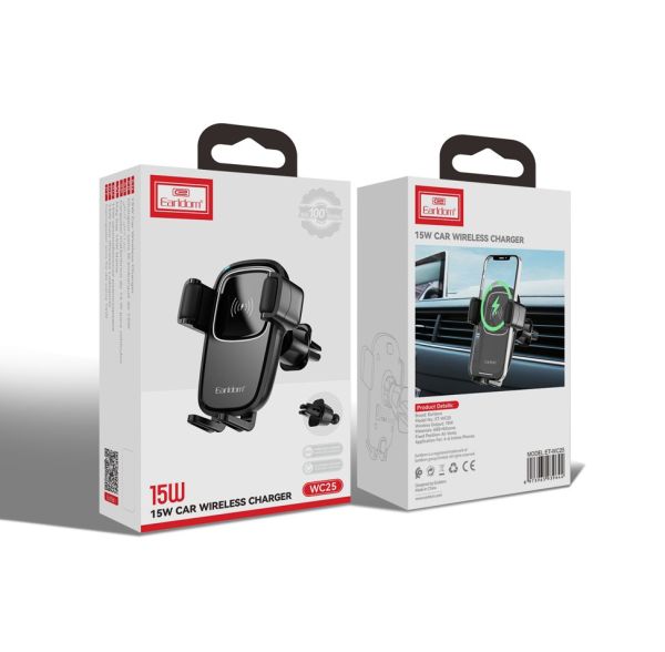 EARLDOM 15W Car Wireless Charger